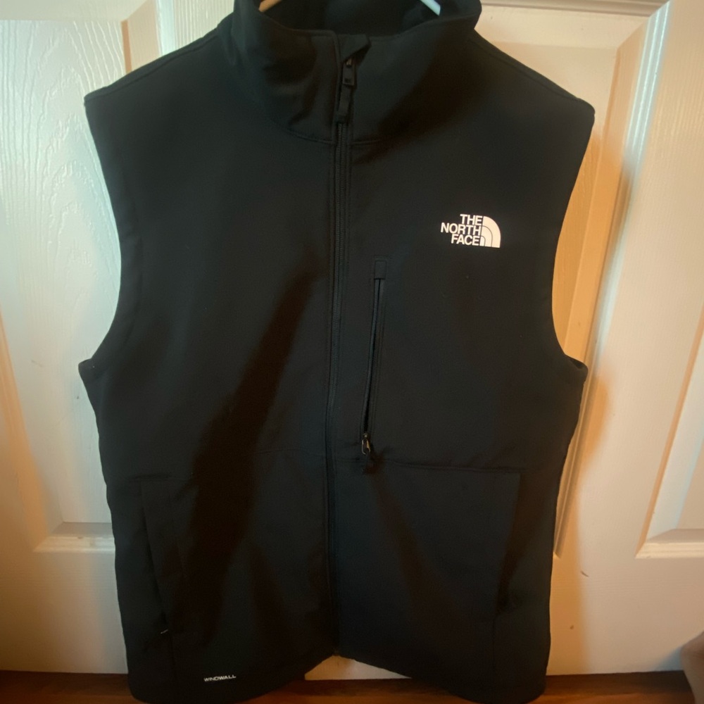 The North Face Black Softshell Vest